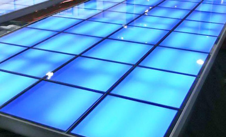 Glass Floor System