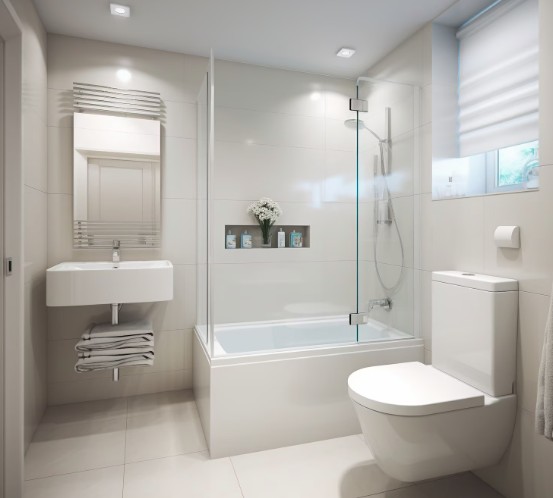 Bathtub Door Installation