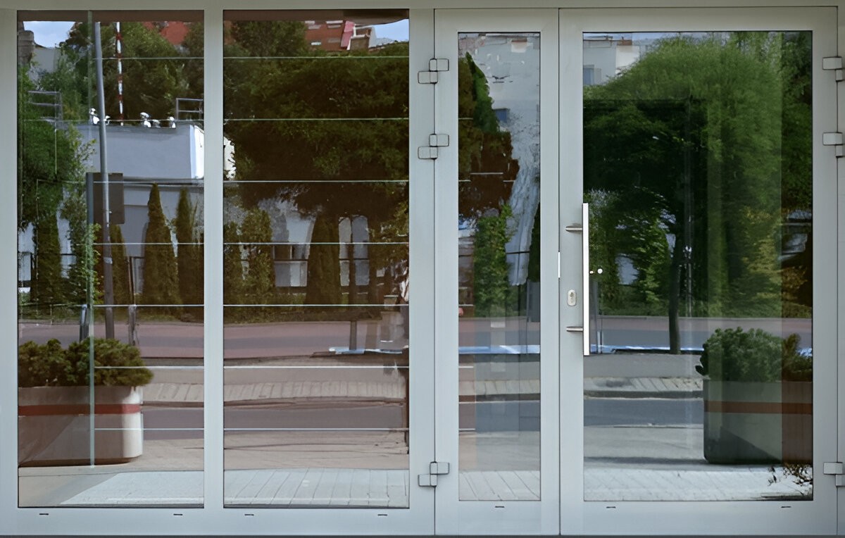 commercial glass entry doors