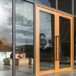 residential entry glass doors