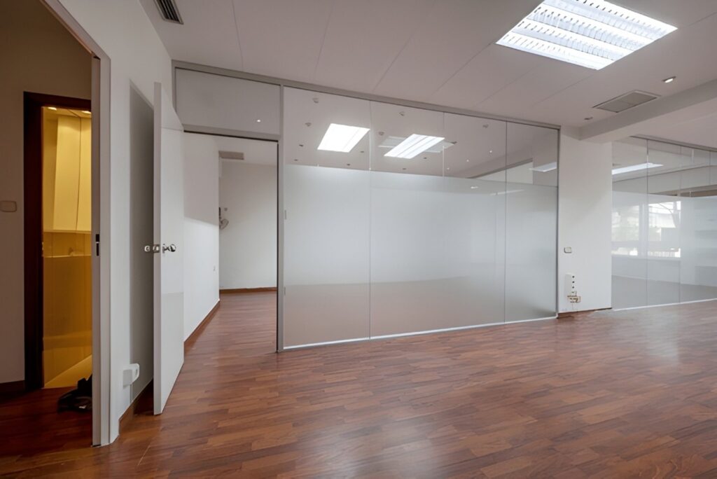 commercial glass partition walls