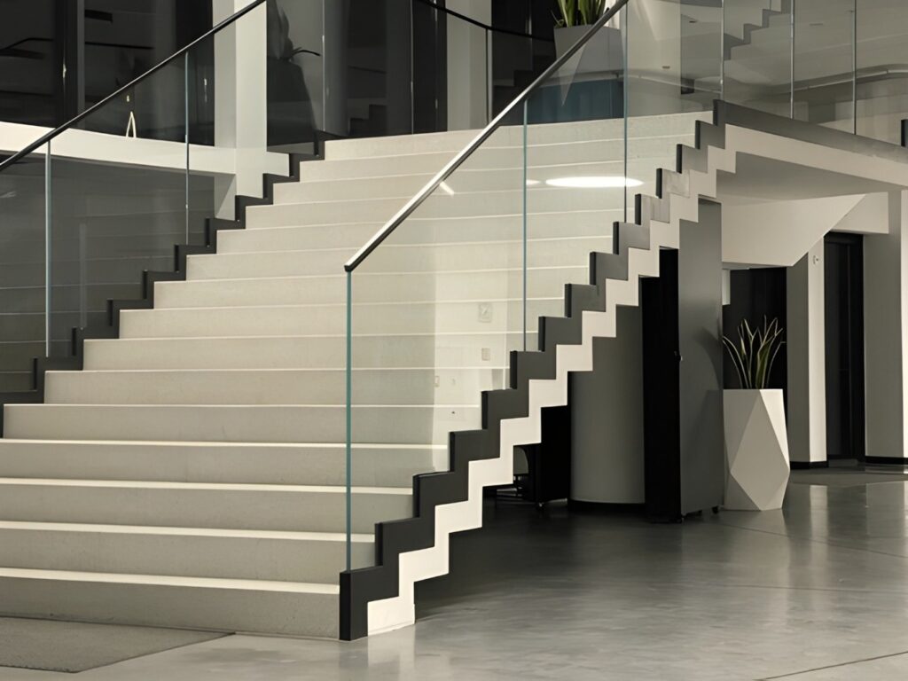 commercial stair railing,