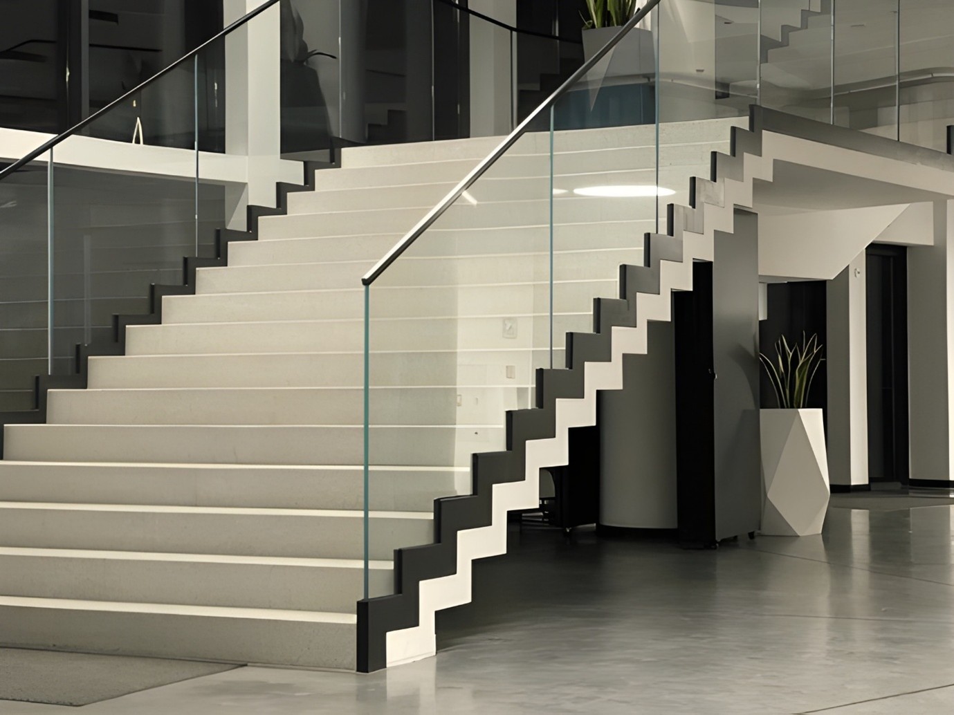 commercial stair railing,