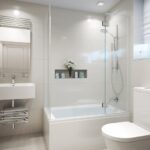 sliding glass bathtub doors