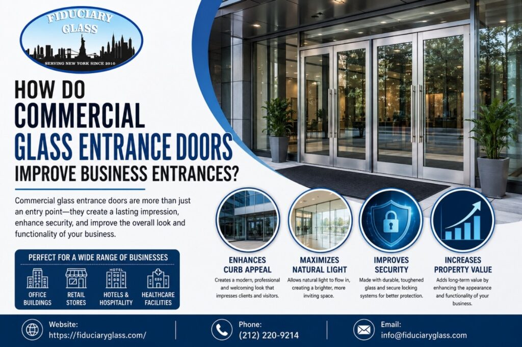 Commercial Glass Entrance Doors