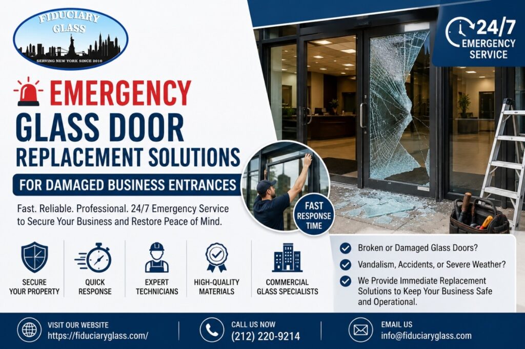 Emergency Glass Door Replacement