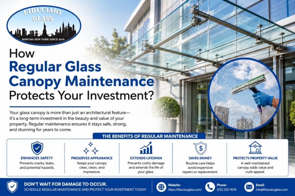 Glass Canopy Maintenance