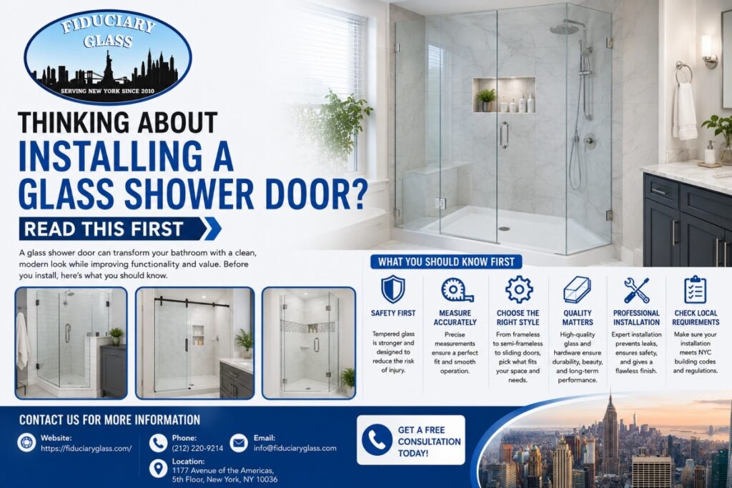 Glass Shower Door