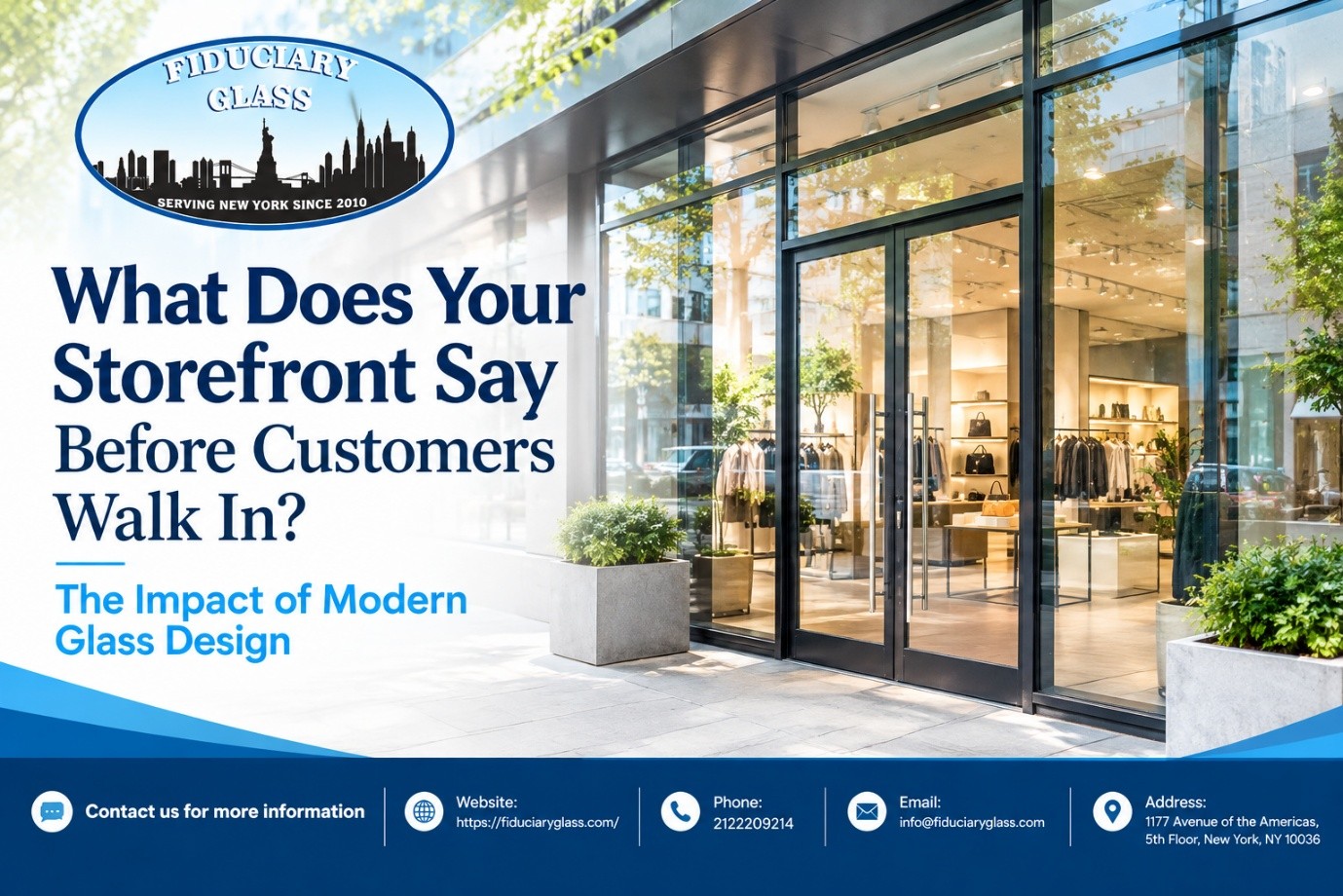 What Does Your Storefront Say Before Customers Walk In