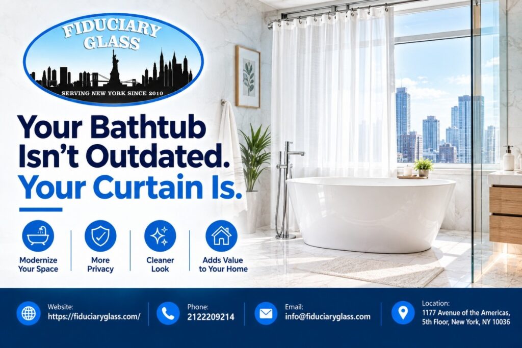 bathtub door installation